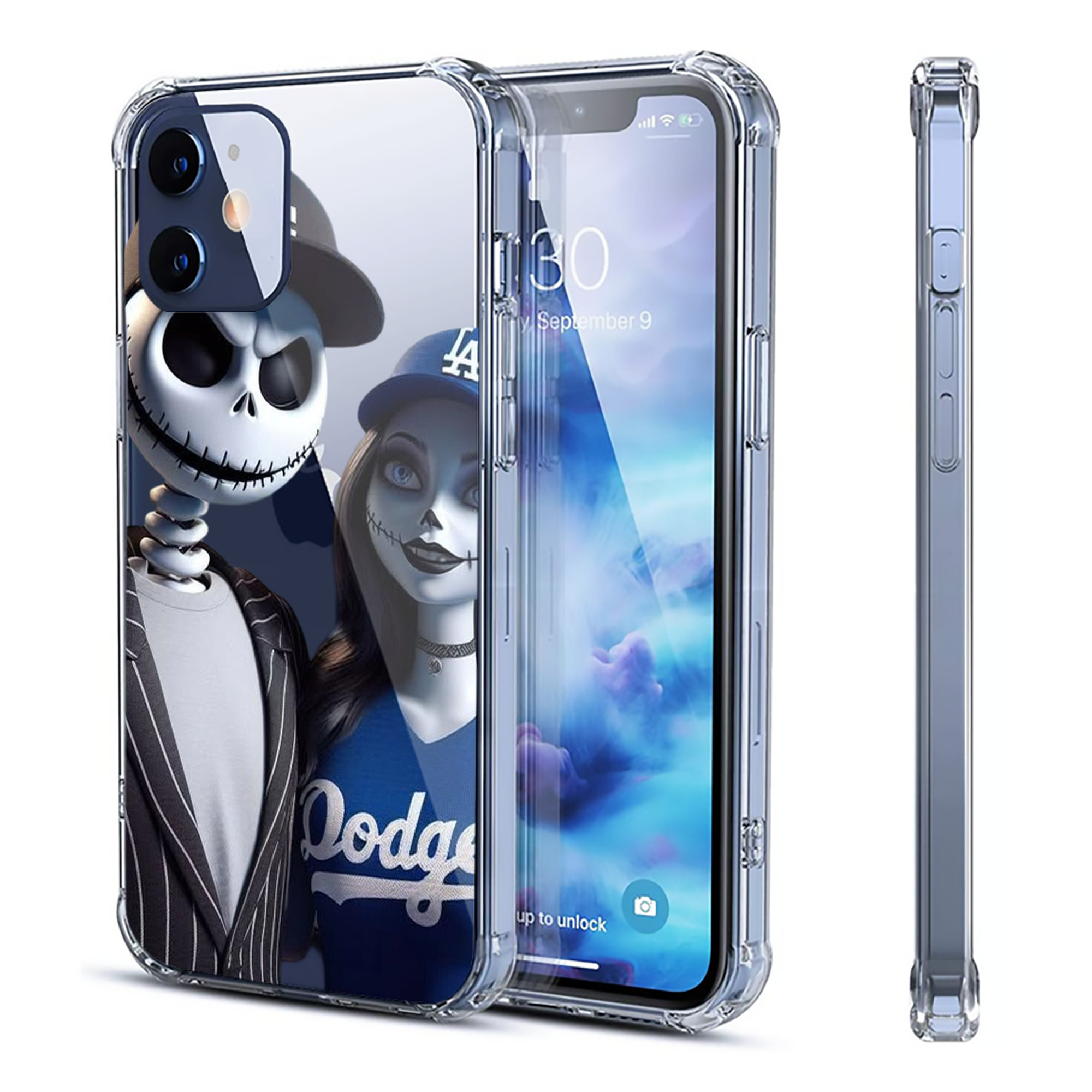  Clear IPhone 12 Case – Soft TPU With UV Print – Enhanced Drop Protection, Precise Fit, Anti-Fingerprint, Customizable Design, Scratch-Resistant, Yellow-Resistant